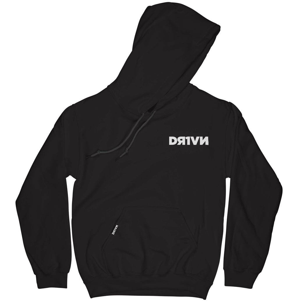Nero Pegaso Basic Logo Applique Hood - Drivn Apparel®